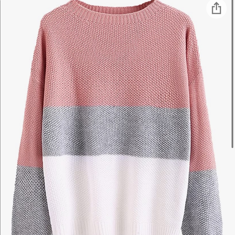 Color block sweater - Picture 3 of 3
